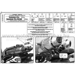   GIVI 351KIT PL351-hez és PLX351-hez való rögzítő kit Monorack kar nélkül 