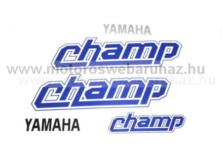 YAMAHA matrica szett (nagy) CHAMP CX
