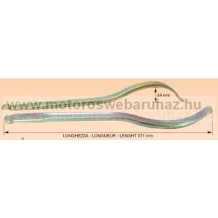   BUZETTI (4970) GUMISZERELŐVAS PROFESSIONAL MOUSSE-hoz 371mm 1db