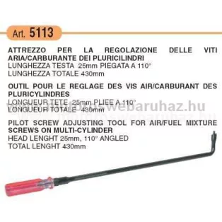   BUZETTI (5113) HAJLÍTOTT CSAVARHÚZÓ 110 fokos szögben 430 mm hosszú