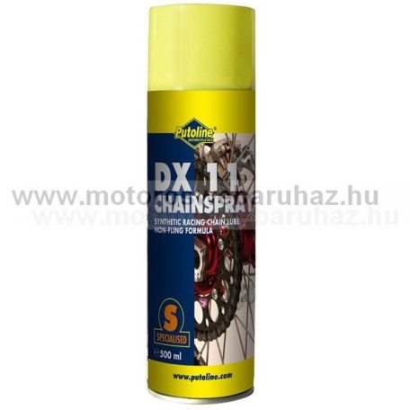 PUTOLINE DX 11 Chainspray Szintetikus lánckenő MX LÁNCOKHOZ (nem O-ring és X-ring) 500ml (570082)