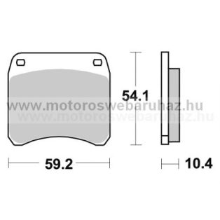 Fékbetét AP RACING (LMP123ST)
