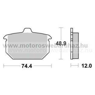 Fékbetét AP RACING (LMP149ST)