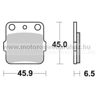Fékbetét AP RACING (LMP184OR) Szinteres Cross, enduro