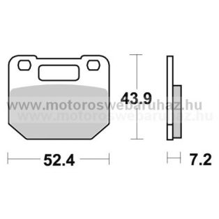 Fékbetét AP RACING (LMP187ST)