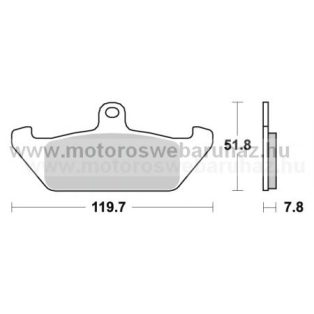 Fékbetét AP RACING (LMP194ST)