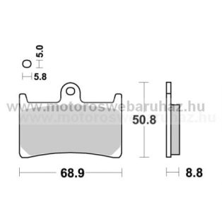 Fékbetét AP RACING (LMP239ST)