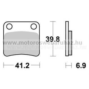 Fékbetét AP RACING (LMP243ST)