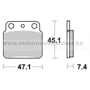 Fékbetét AP RACING (LMP249ST)