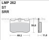 Fékbetét AP RACING (LMP262ST) 