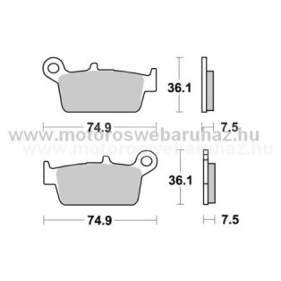Fékbetét AP RACING (LMP273ST)