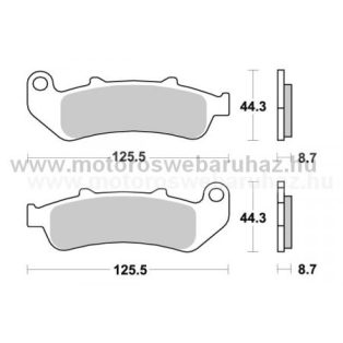   Fékbetét AP RACING (LMP285SR) Szinteres a hátsó kerékhez (rear)-utcai