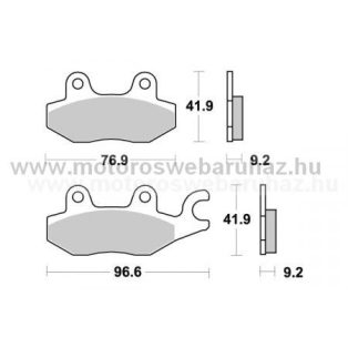 Fékbetét AP RACING (LMP288SM) 