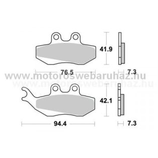 Fékbetét AP RACING (LMP289SM) 