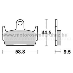 Fékbetét AP RACING (LMP310ST)