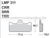 Fékbetét AP RACING (LMP311CRR) 