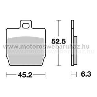 Fékbetét AP RACING (LMP331ST)