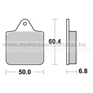 Fékbetét AP RACING (LMP356OR) Szinteres Cross, enduro