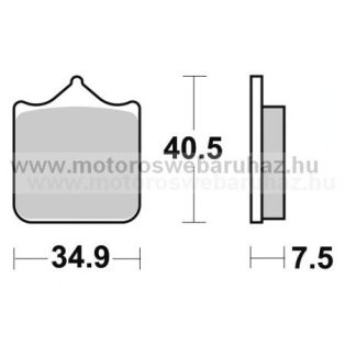 Fékbetét AP RACING (LMP362TRR) 
