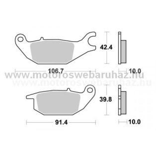Fékbetét AP RACING (LMP384ST)