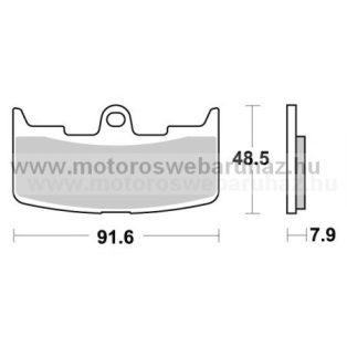 Fékbetét AP RACING (LMP395ST)