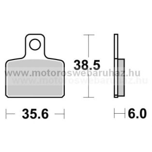 Fékbetét AP RACING (LMP403ST)