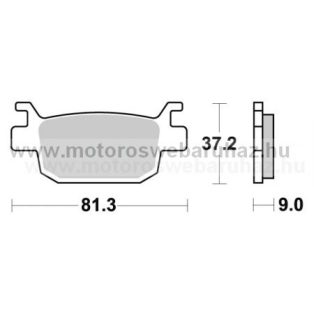 Fékbetét AP RACING (LMP432ST)
