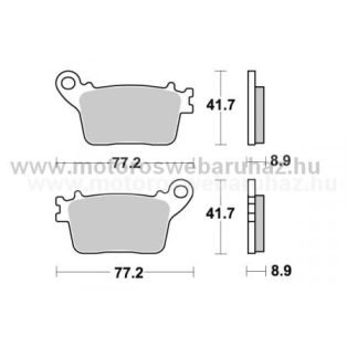 Fékbetét AP RACING (LMP434ST)