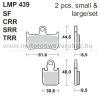 Fékbetét AP RACING (LMP439TRR) 