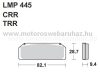 Fékbetét AP RACING (LMP445TRR) 
