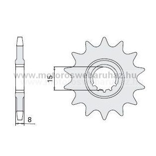 LÁNCKERÉK ELSŐ (CHT589)(PBR599)