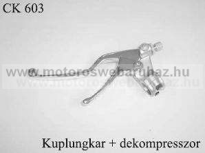 Kuplungkar TARTÓVAL CK603 (dekompresszorral) 4 ütemű