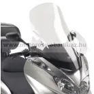 GIVI D137ST Szélvédő kézvédővel, áttetsző 75 x 60 cm (mxsz)