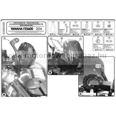 GIVI D140KIT Spec. rögzítő kit 140D-hez 