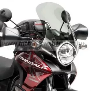 GIVI D313S Spec. szélvédő, füst, 45,5 cm x 37 cm 