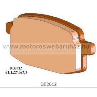   Fékbetét DELTA BRAKING (DB2012 SRN2) Szinteres fékbetét Robogókhoz