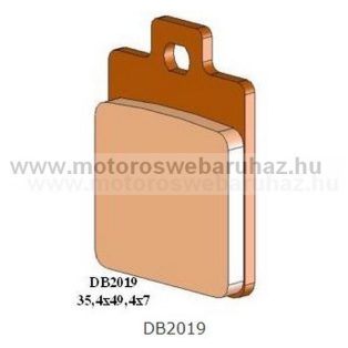   Fékbetét DELTA BRAKING (DB2019 RDN2) Szinteres fékbetét Utcai motorokhoz