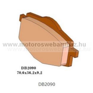   Fékbetét DELTA BRAKING (DB2090 MXN) Szinteres fékbetét -Cross, enduro