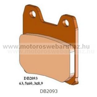   Fékbetét DELTA BRAKING (DB2093 RDN2) Szinteres fékbetét Utcai motorokhoz