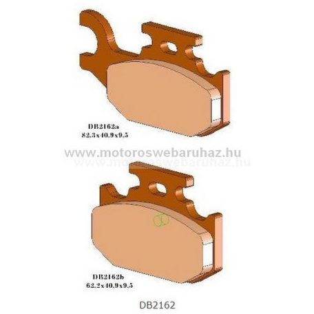 Fékbetét DELTA BRAKING (DB2162 QDN) Szinteres fékbetét Quadokhoz