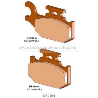   Fékbetét DELTA BRAKING (DB2164 QDN) Szinteres fékbetét Quadokhoz