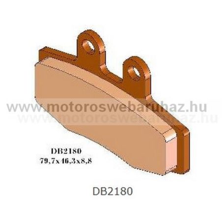 Fékbetét DELTA BRAKING (DB2180 MXN) Szinteres fékbetét -Cross, enduro