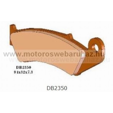 Fékbetét DELTA BRAKING (DB2350 MXN)Szinteres fékbetét -Cross, enduro