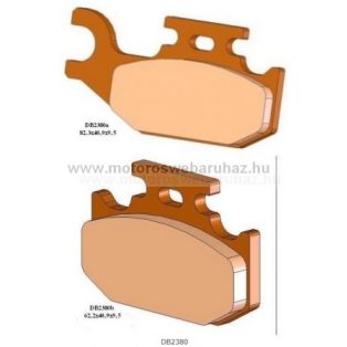   Fékbetét DELTA BRAKING (DB2380 QDN) Szinteres fékbetét Quadokhoz