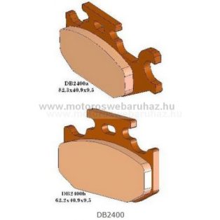   Fékbetét DELTA BRAKING (DB2400 QDN) Szinteres fékbetét Quadokhoz