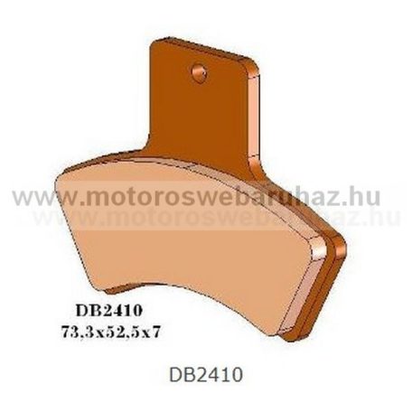 Fékbetét DELTA BRAKING (DB2410 QDN) Szinteres fékbetét Quadokhoz