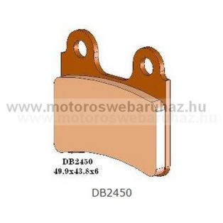   Fékbetét DELTA BRAKING (DB2450 MXN) Szinteres fékbetét -Cross, enduro