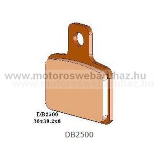   Fékbetét DELTA BRAKING (DB2500 MXN) Szinteres fékbetét -Cross, enduro