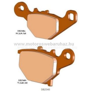   Fékbetét DELTA BRAKING (DB2540 MXN) Szinteres fékbetét -Cross, enduro