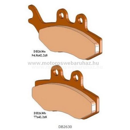 Fékbetét DELTA BRAKING (DB2630 MXN) Szinteres fékbetét -Cross, enduro